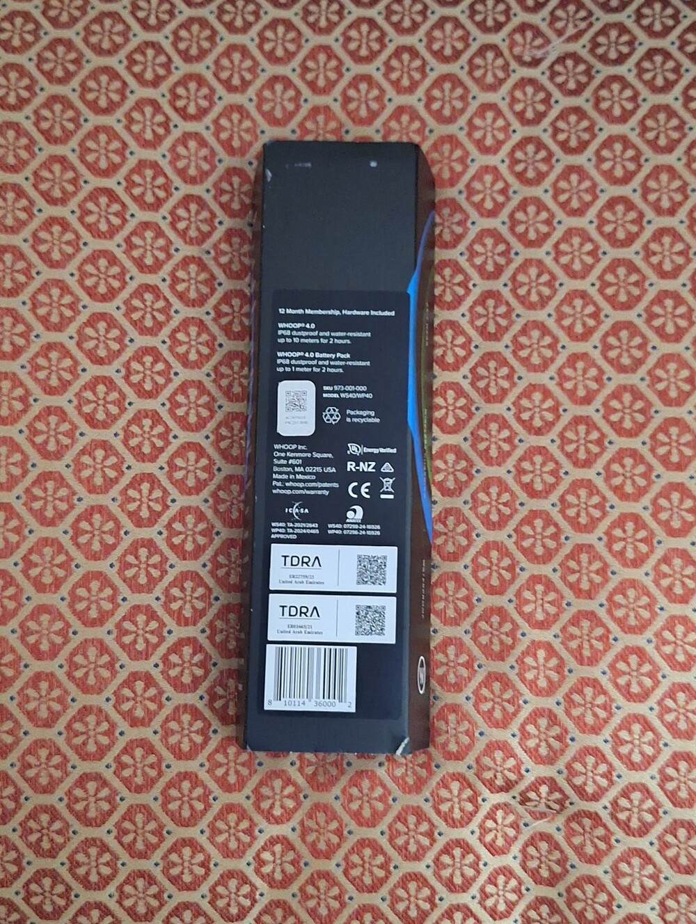 WHOOP 4.0 Onyx SuperKnit Fitness Band - Black - Picture 7 of 10